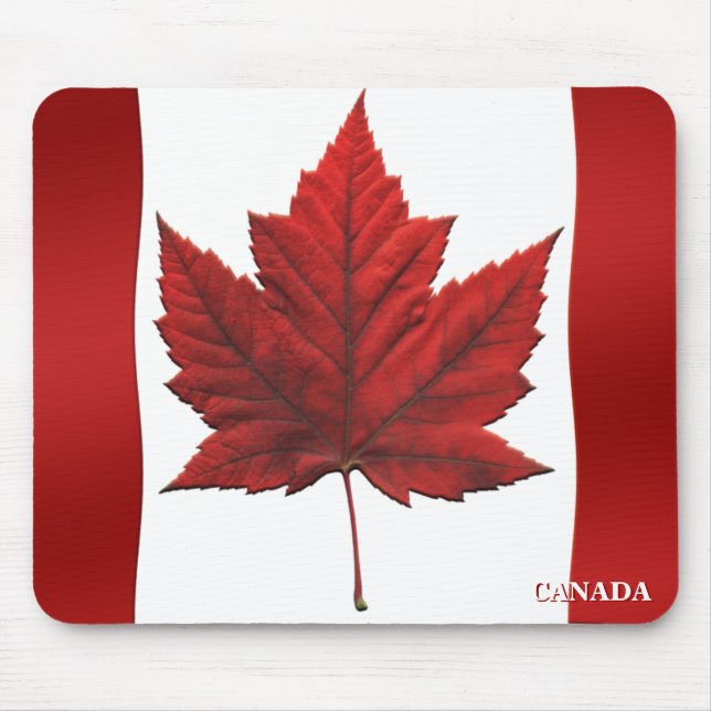 Kanada-Flagge Mousepad Kanada Ahornblatt Mousepad (Vorne)