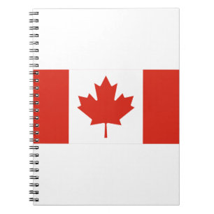 Kanada-Flagge Notizblock