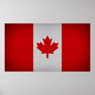 Kanada-Flagge Poster