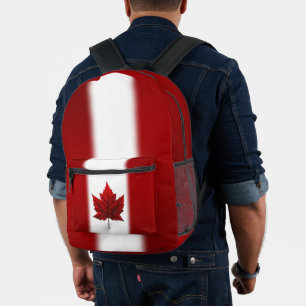 Kanada-Flagge-Rucksack Kanada-Souvenir-Taschen Bedruckter Rucksack