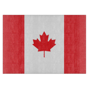 Kanada-Flagge Schneidebrett