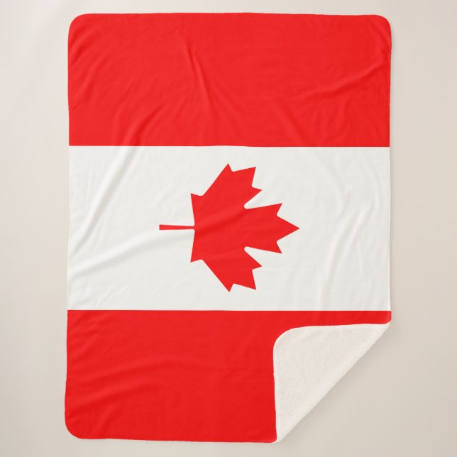Kanada-Flagge Sherpadecke (Vorderseite)