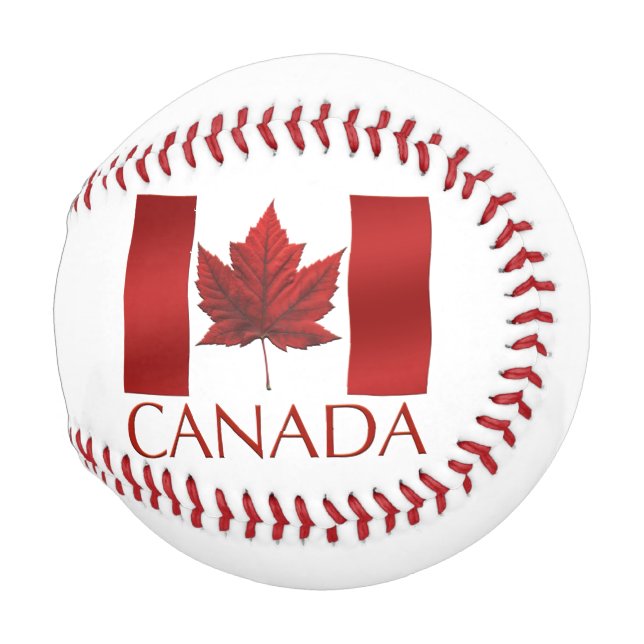 Kanada Flagge Souvenir Baseballs (Vorne Rechts)