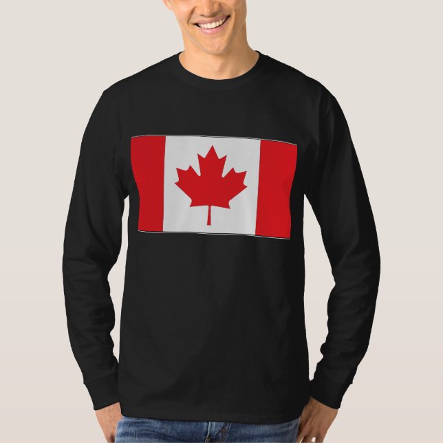 Kanada-Flagge T-Shirt (Vorderseite)
