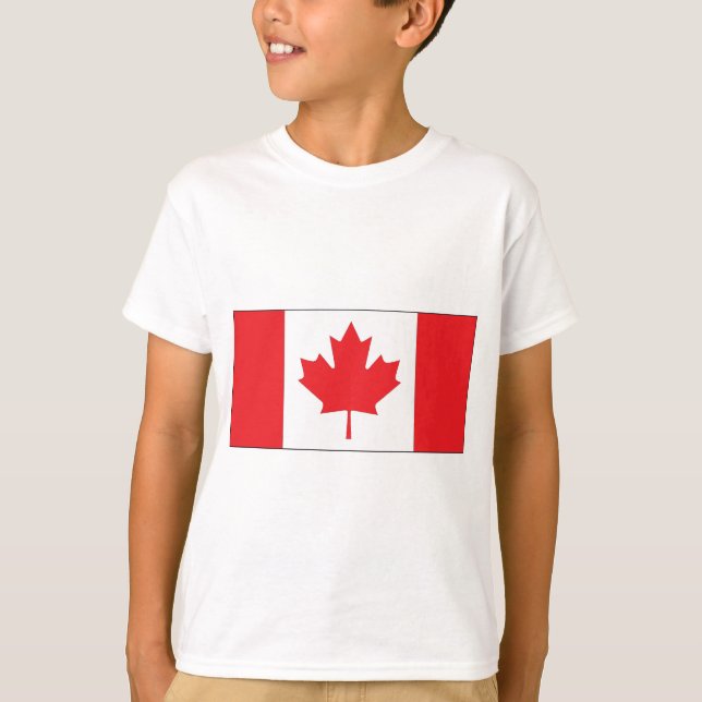 Kanada-Flagge T-Shirt (Vorderseite)