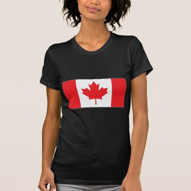 Kanada-Flagge T-Shirt (Vorderseite)