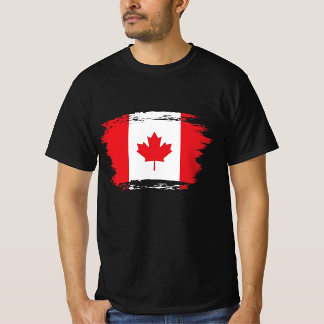 Kanada-Flagge T-Shirt (Vorderseite)