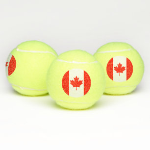 Kanada-Flagge Tennisbälle