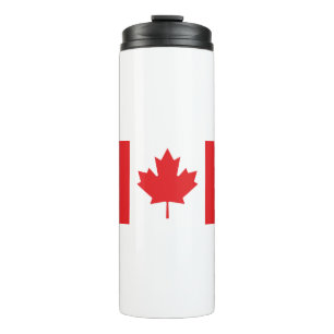 Kanada-Flagge Thermosbecher