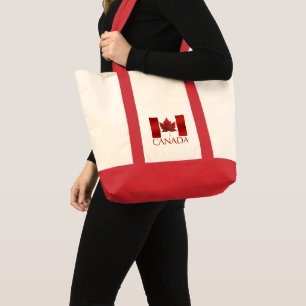 Kanada-Flagge-Tragetasche Umwelt Kanada Tragetasch Tragetasche