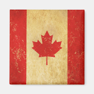 Kanada-Flagge Vintage-Design Magnet