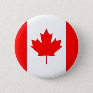 Kanada-Flaggen-Knopf Button