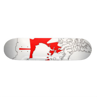 Kanada-Flaggen-Skateboards Skateboard