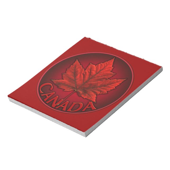 Kanada Flaggen Souvenir Notepad Kanada Geschenke Notizblock (Rotiert)