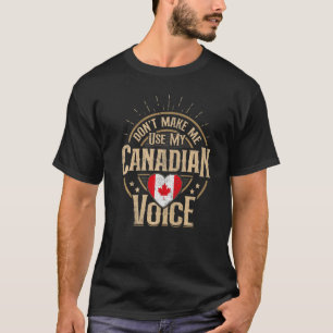 Kanada Flaggen-Souvenirs für Kanadier Männer und F T-Shirt