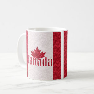 Kanada, Flaggendusche Kaffeetasse