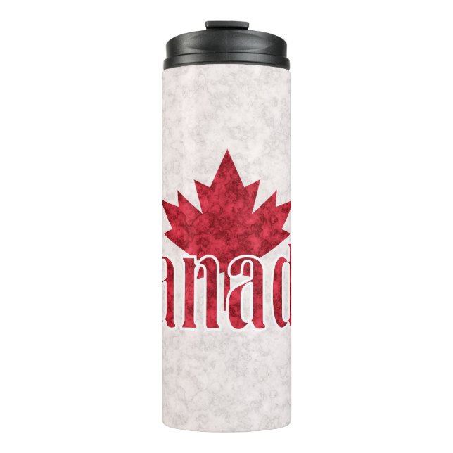 Kanada, Flaggendusche Thermosbecher (Vorderseite)