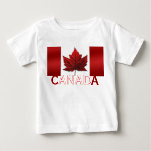 Kanada Flaggenkind Tooto Canada Baby Bodysuit T-shirt