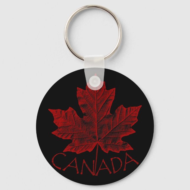 Kanada Flaggenstaat Souvenir Key Chain & Canada Ma Schlüsselanhänger (Vorderseite)