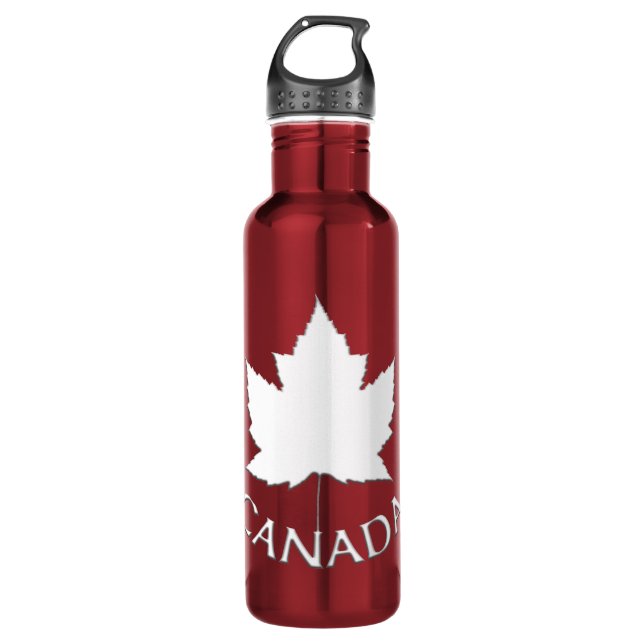 Kanada Flaggenstaat Souvenirflasche Edelstahlflasche (Vorderseite)