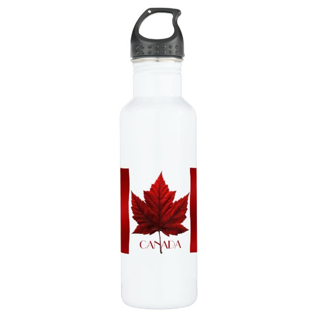 Kanada Flaggenstaat Souvenirflasche Trinkflasche (Vorderseite)