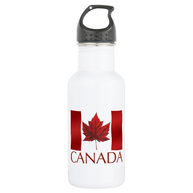 Kanada Flaggenstaat Souvenirflasche Trinkflasche (Vorderseite)