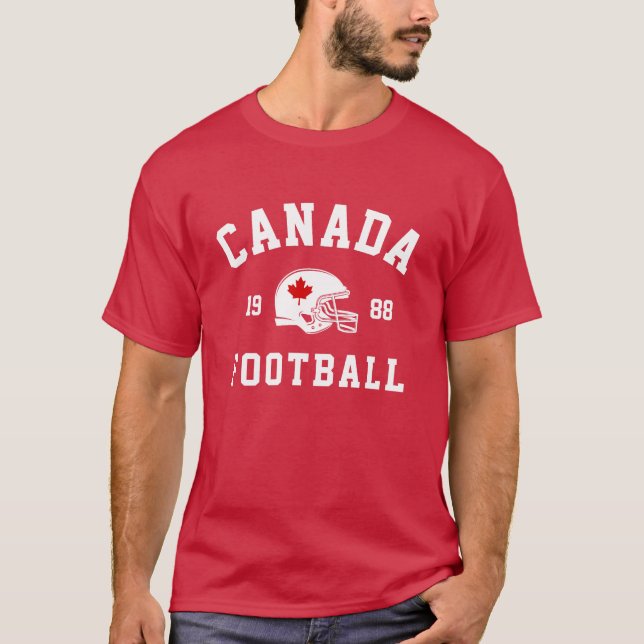 Kanada Football T-Shirt (Vorderseite)