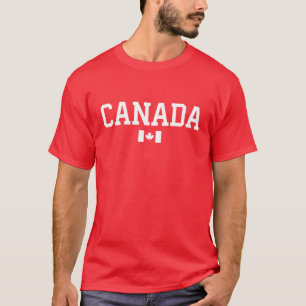 Kanada Frauen Männer Kinder Kanadische Ahornflagge T-Shirt