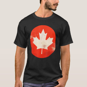 Kanada Frauen Männer Vintage-Flagge T-Shirt