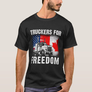 Kanada Freedom Convoy 2022 Kanadischer Lastkraftwa T-Shirt