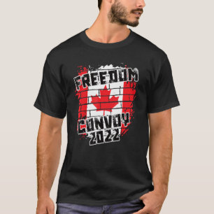 Kanada Freedom Convoy 2022 Kanadischer Lastkraftwa T-Shirt