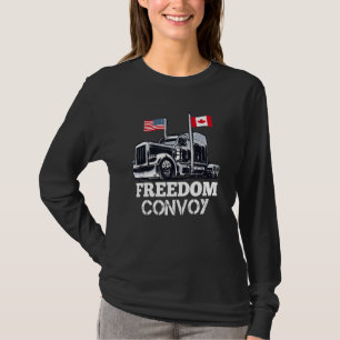 Kanada Freedom Convoy 2022 Kanadischer Lastkraftwa T-Shirt