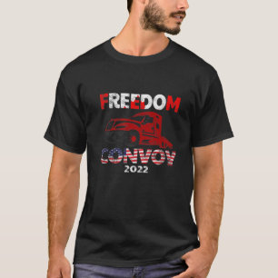 Kanada Freedom Convoy 2022 Kanadischer Lastkraftwa T-Shirt