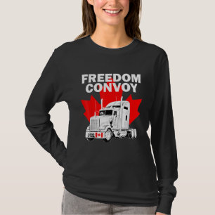 Kanada Freedom Convoy 2022 Kanadischer Lastkraftwa T-Shirt