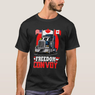 Kanada Freedom Convoy 2022 Kanadischer Lastkraftwa T-Shirt