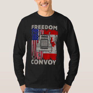 Kanada Freedom Convoy 2022 Kanadischer Lastkraftwa T-Shirt