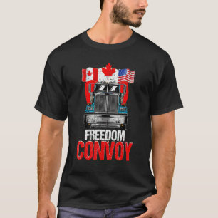 Kanada Freedom Convoy 2022 Kanadischer Lastkraftwa T-Shirt