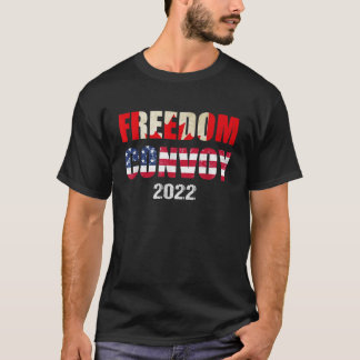Kanada Freedom Convoy 2022 Unterstützung Kanadisch T-Shirt