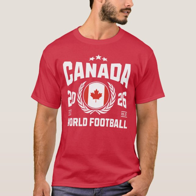 Kanada Fußball 2026 T-Shirt (Vorderseite)