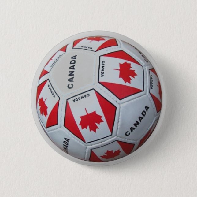 KANADA-FUSSBALL-BUTTON BUTTON (Vorderseite)