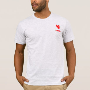 Kanada Fußball Fan T-Shirt / T-Shirt Footballeur