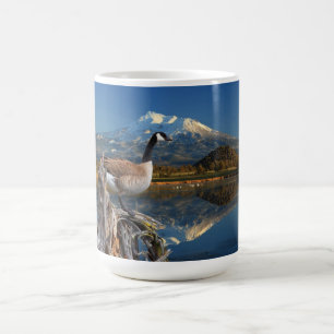 KANADA-GANS AUF DEM SEE TASSE