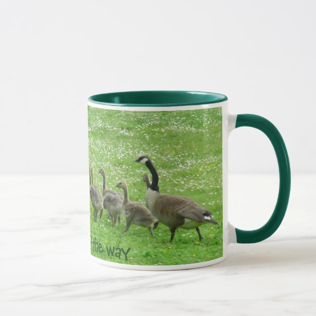 Kanada-Gans-Kaffeetasse-Tassen-Gans-Gläser Tasse (Rechts)