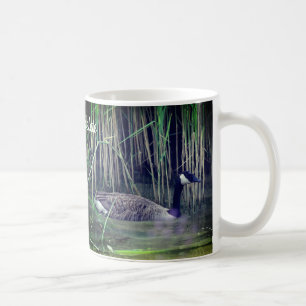 Kanada Gänse 2 Natur Personalisiert Kaffeetasse