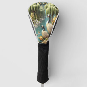 Kanada Gänse inmitten der weinenden Willows Golf Headcover