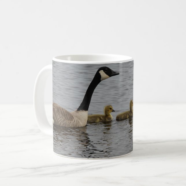 Kanada Gänse Kaffeetasse (Vorderseite Links)