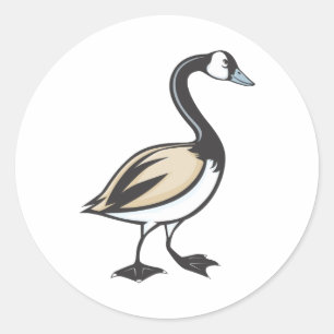 Kanada Gänse Runder Aufkleber