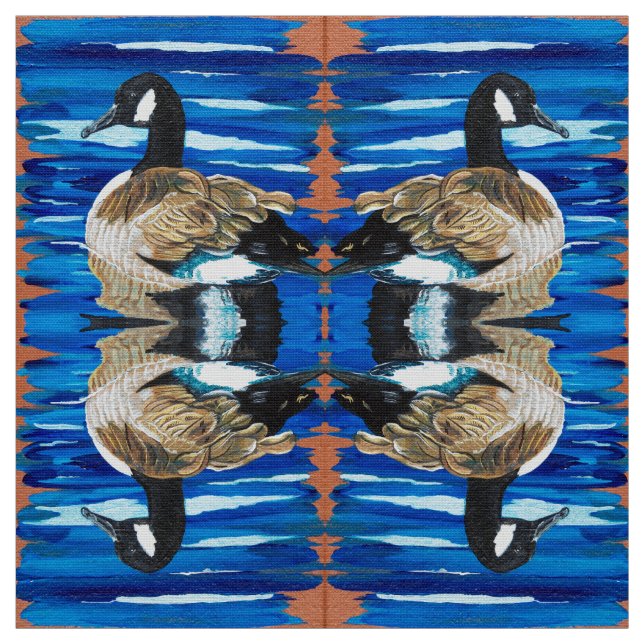 Kanada Gänse Stoff (Muster)