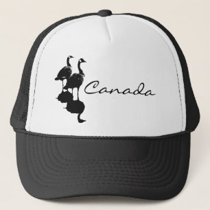 Kanada Gänse und Kanada Gänsehaut Truckerkappe