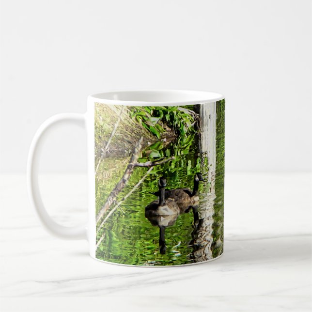 (Kanada) Gänsegrün Kaffeetasse (Links)